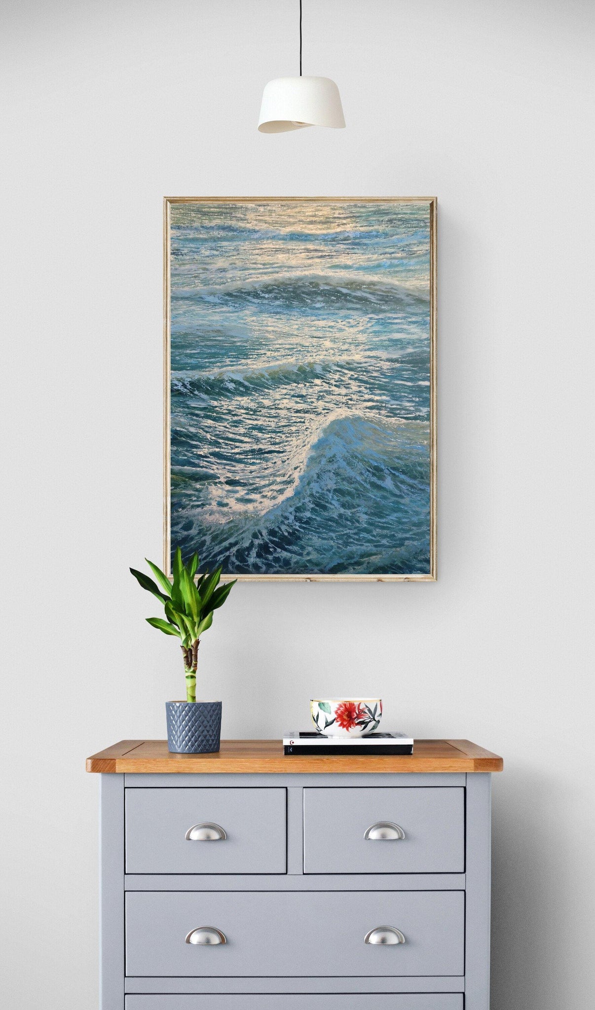 Atlantic Swell - Original - Salty Canvas Art